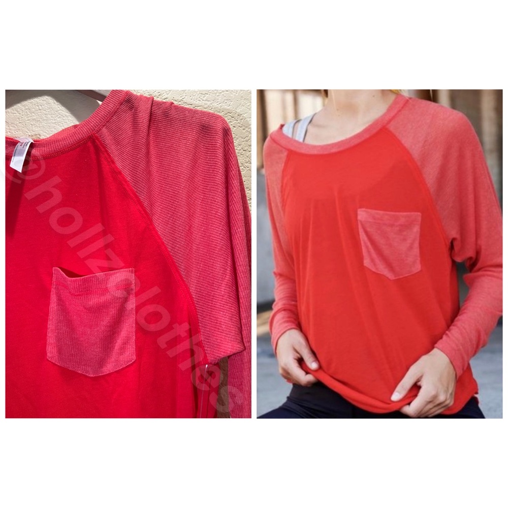 Free People Rudi Raglan Ruched Long Sleeve - Picture 6 of 13
